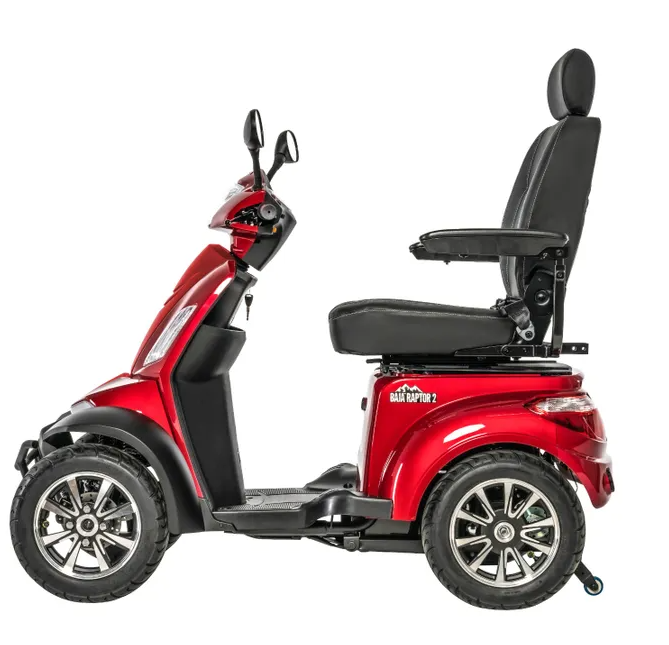BAJA Raptor 2 4-Wheel Outdoor Scooter Left BAJA® Raptor 2 4-Wheel Outdoor Scooter