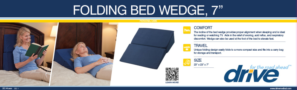 Drive Folding Bed Wedge 10”