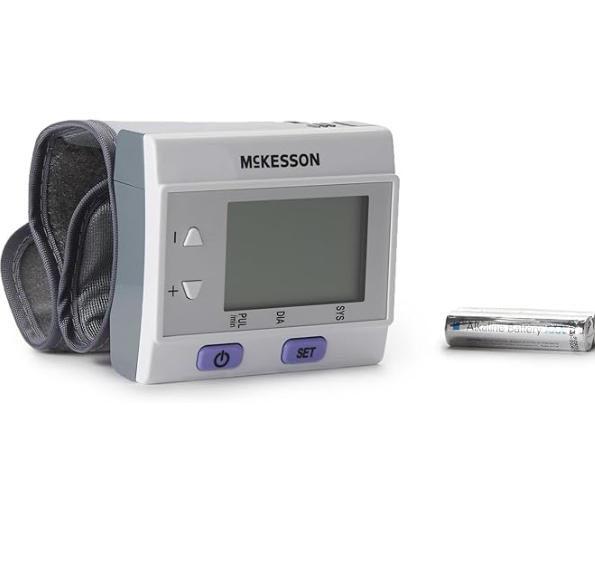 McKesson Digital Blood Pressure Monitor, Wrist Cuff