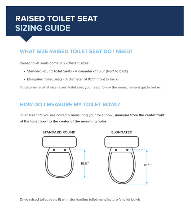 Raised Toilet Seat w/ Lock & Padded Removable Arms Fact Sheet 1 Raised Toilet Seat w/ Lock & Padded Removable Arms