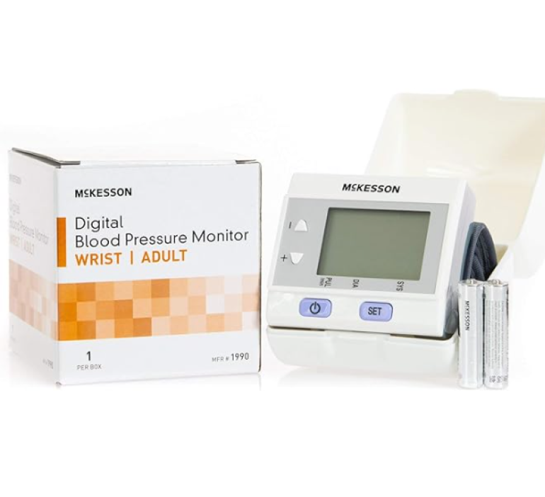 McKesson Digital Blood Pressure Monitor, Wrist Cuff