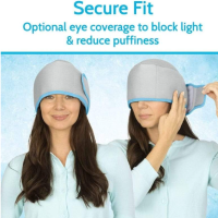 Vive Health Full Head Ice Wrap Secure Fit thumbnail Vive Health Full Head Ice Wrap thumbnail