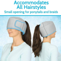 Vive Health Full Head Ice Wrap Accomodating thumbnail Vive Health Full Head Ice Wrap thumbnail