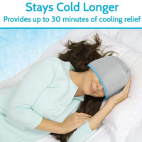 Vive Health Full Head Ice Wrap Cold thumbnail Vive Health Full Head Ice Wrap thumbnail