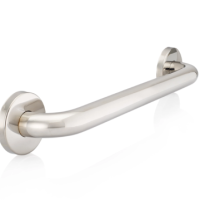 Polished Chrome Grab Bar for bath safety.