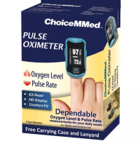Finger Tip Pulse Oximeter 1 thumbnail Finger Tip Pulse Oximeter by ChoiceMed OxyWatch. thumbnail
