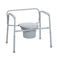 Bariatric Folding Commode1 thumbnail Bariatric Folding Commode thumbnail