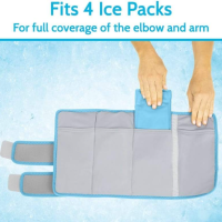 Vive Elbow Ice Wrap 4 Ice Packs thumbnail Vive Elbow Ice Wrap thumbnail