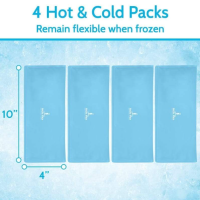 Vive Elbow Ice Wrap 4 Ice Packs_1 thumbnail Vive Elbow Ice Wrap thumbnail