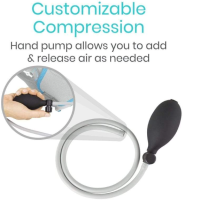 Vive Compression Ankle Ice Wrap Customizable Compression thumbnail Vive Compression Ankle Ice Wrap thumbnail