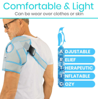 Vive Compression Shoulder Ice Wrap Comfortable and Light thumbnail Vive Compression Shoulder Ice Wrap thumbnail