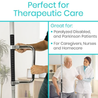 Vive Floor to Ceiling Grab Bar Therapeutic Care thumbnail Vive Floor to Ceiling Grab Bar thumbnail