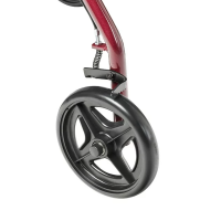 Rollator With Fold Up And Removable Back Support And Padded Seat Wheels thumbnail Rollator With Fold Up And Removable Back Support And Padded Seat thumbnail
