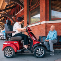 BAJA Raptor 2 4-Wheel Outdoor Scooter Talking thumbnail BAJA® Raptor 2 4-Wheel Outdoor Scooter thumbnail
