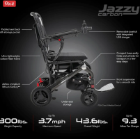 Jazzy Carbon Elite Power Wheelchair Specs thumbnail Jazzy Carbon Elite Power Wheelchair thumbnail