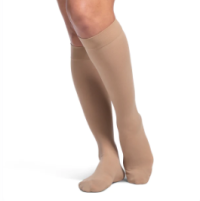 Women's Essential Opaque Calf Compression Stockings Nude thumbnail Women's Essential Opaque Calf Compression Stockings thumbnail