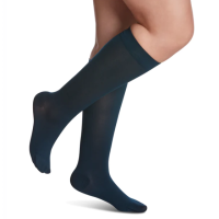 Women's Style Soft Opaque Calf 15-20mmHg Compression Stockings Midnight Blue thumbnail Women's Style Soft Opaque Calf 15-20mmHg Compression Stockings thumbnail
