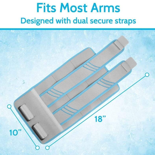 Vive Elbow Ice Wrap Fits Most Arms Vive Elbow Ice Wrap