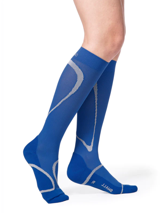 Women's Motion High-Tech Calf Stockings Dark Blue Women's Motion High-Tech Calf Stockings