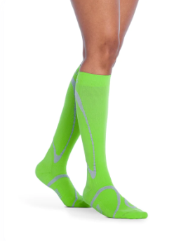 Women's Motion High-Tech Calf Stockings Green Women's Motion High-Tech Calf Stockings