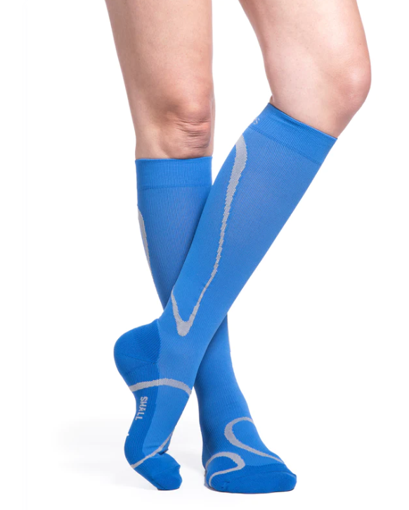 Women's Motion High-Tech Calf Stockings Light Blue Women's Motion High-Tech Calf Stockings