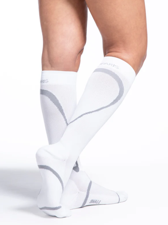 Women's Motion High-Tech Calf Stockings White Women's Motion High-Tech Calf Stockings