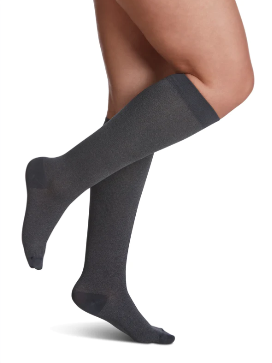 Women's Style Microfiber Patterns Calf Graphite Heather Women's Style Microfiber Patterns Calf